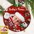 Baby First Christmas Photo Circle Ornament