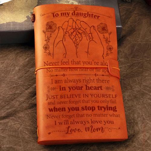 Mom To Daughter - I Will Always Love You- Vintage Journal