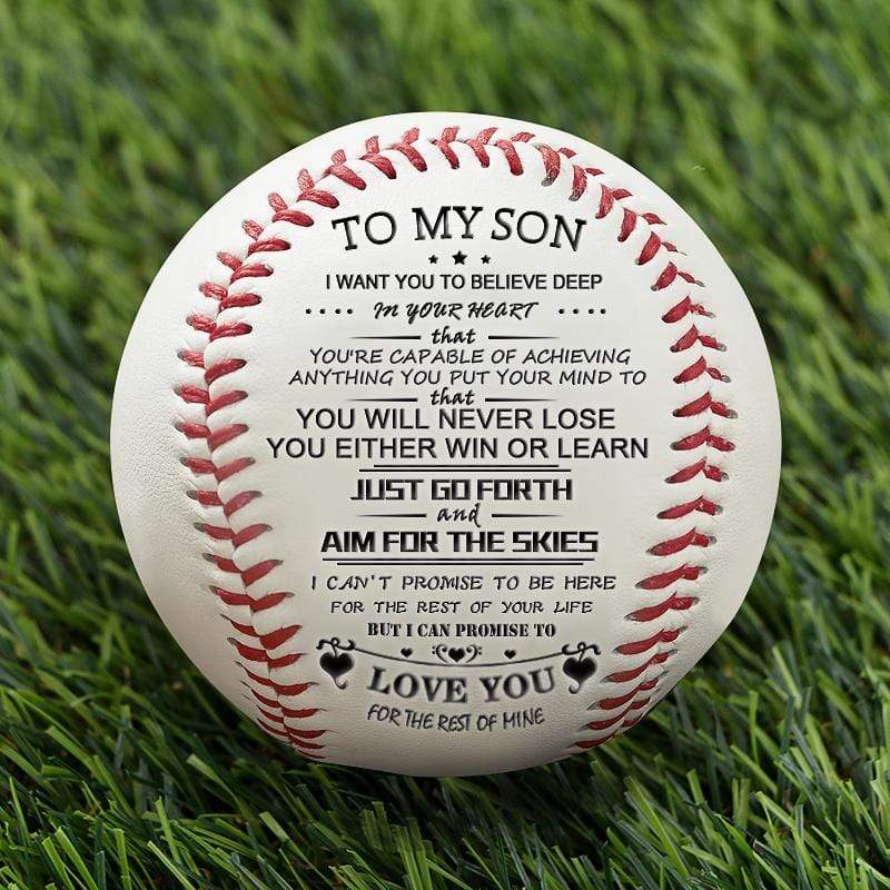 To My Son - Never Lose - Baseball