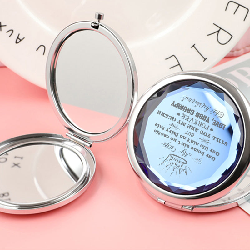 To My Wife - You Are My Queen Forever - Pocket Mirror