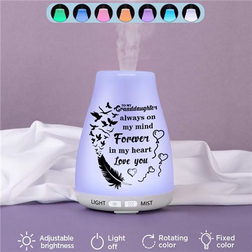 To My Granddaughter - Forever In My Heart - Aroma Lamp